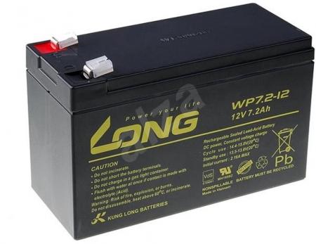 Aкумулаторна батерия Long WP7.2-12A, 12V 7.2Ah F2, за UPS, 151 х 65 х 94 мм