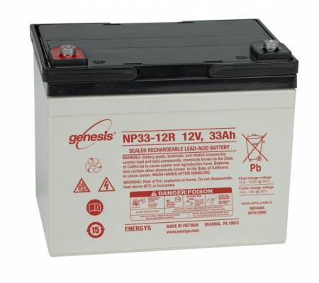 Aкумулаторна батерия Genesis NP33-12 12V 33Ah, 197 x 131 x 158 mm