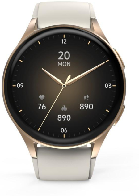 HAMA 8900, GPS, AMOLED 1.32, Alexa, 178613, Бежов/Златист