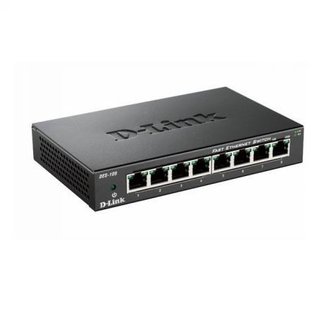 Комутатор/Суич D-Link DES-108на ниска цена с бърза доставка - BestPC.BG