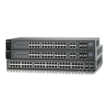 Комутатор/Суич Суич ZYXEL GS2210-24, 24 портов управляем L2, Gigabit, за монтаж в шкафна ниска цена с бърза доставка - BestPC.BG