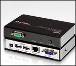 Кабел/адаптер ATEN CE700AL-R :: USB KVM конзолен екстендър, 150 м, 1920 x 1200, Surge protectionна ниска цена с бърза доставка