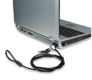Лаптоп аксесоар MANHATTAN 440240 :: Security Lock key, 1.8 м, черен цвятна ниска цена с бърза доставка