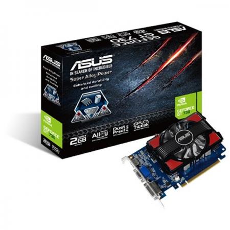 Видеокарта ASUS-GT730-2GD3, DDR3на ниска цена с бърза доставка