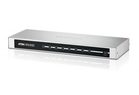 ATEN VS0801H :: ATEN 8-Port HDMI Switch, High Quality, IR дистанционнона ниска цена с бърза доставка - BestPC.BG