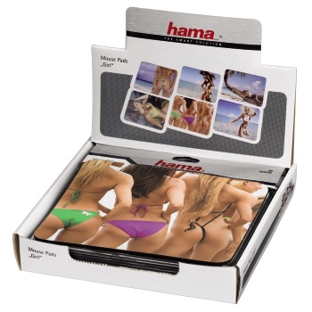 Подложка за мишка Пад за мишка HAMA - 54735 Girl, снимки на момичетана ниска цена с бърза доставка - BestPC.BG