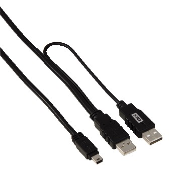 Mini USB 2.0 - Y Кабел HAMA 39748, 1 м, 1 звездана ниска цена с бърза доставка - BestPC.BG