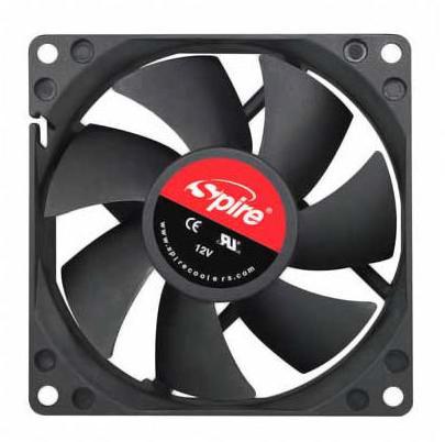 Вентилатор SPIRE 80x80x25 mm, Sleeve SP-FAN-FD08025S3на ниска цена с бърза доставка - BestPC.BG