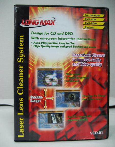 Почистващ продукт Почистващ комплект за CD- DVD устройства Longmax Laser Lens cleanerна ниска цена с бърза доставка - BestPC.BG