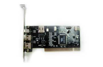 USB Хъб Контролер ESTILLO 1394AV 3 + 1 port 1394 FireWire и 3 USB 2.0 port PCI Host Adapterна ниска цена с бърза доставка - BestPC.BG