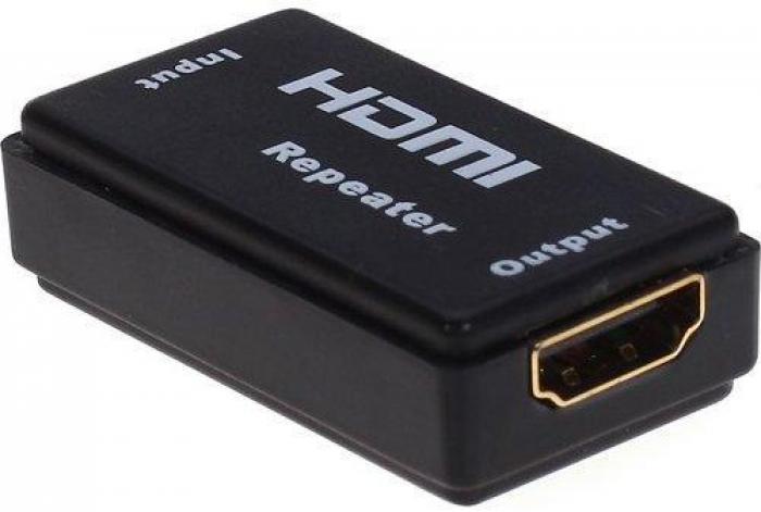 KVM продукт HDMI усилвател ESTILLO, HDMI женско - HDMI женско, Черенна ниска цена с бърза доставка - BestPC.BG
