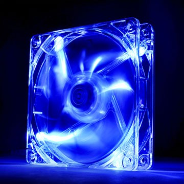 Вентилатор Thermaltake Pure 120x120x25 12v, 1000 RPM, LED BLUEна ниска цена с бърза доставка - BestPC.BG