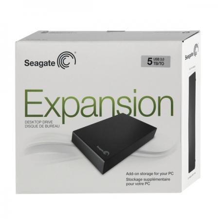 HDD външен HDD Ext Seagate Expansion, 5TB, 3.5", U3.0, Blackна ниска цена с бърза доставка - BestPC.BG