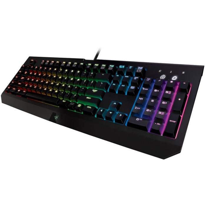 Клавиатура Razer BlackWidow Chroma -Mechanical keyboard, backlighting with 16.8 million customizable color options, Synapse enabled, Fully programmable keys, gaming mode optionна ниска цена с бърза доставка - BestPC.BG