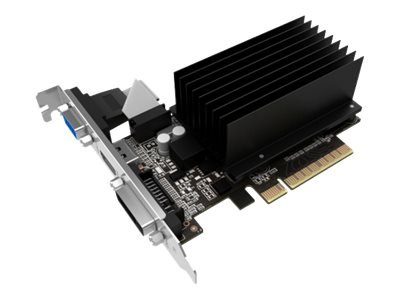 Видеокарта PALIT Video Card GeForce GT 730 GDDR3 1GB-64bit, PCI-E 2.0 , HDMI, DVI, VGA , Retailна ниска цена с бърза доставка - BestPC.BG