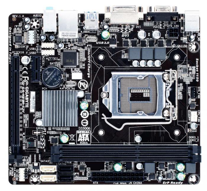 Дънна платка GIGABYTE GA-H81M-S2V, Socket 1150, Micro ATX, DDR3, rev 1.0на ниска цена с бърза доставка - BestPC.BG