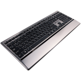 Клавиатура CANYON Keyboard CANYON CNS-HKB4 (Wired USB, Slim, with Multimedia functions, Aluminum finishing), US layoutна ниска цена с бърза доставка - BestPC.BG
