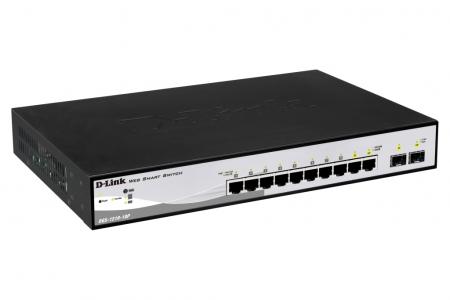 Комутатор/Суич D-Link DGS-1210-10Pна ниска цена с бърза доставка - BestPC.BG