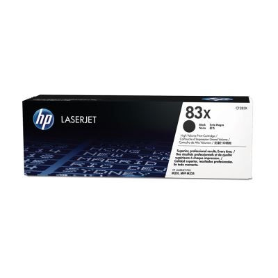 Тонер за лазерен принтер HP 83X Black LaserJet Toner Cartridge (CF283X)на ниска цена с бърза доставка - BestPC.BG
