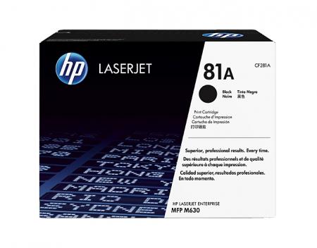 Тонер за лазерен принтер HP 81A Black Original LaserJet Toner Cartridgeна ниска цена с бърза доставка - BestPC.BG