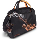 Чанта за лаптоп CANYON Lady Handbag for up to 12" laptop, Nylon, Black-Orangeна ниска цена с бърза доставка - BestPC.BG