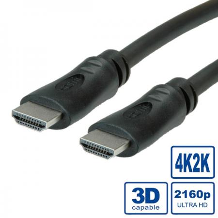 Кабел/адаптер Cable HDMI M-M, Ultra HD4k2k, 1m, 11.99.5680на ниска цена с бърза доставка - BestPC.BG