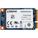 Kingston 30GB SSDNow mSATA (6Gbps)на ниска цена с бърза доставка - BestPC.BG