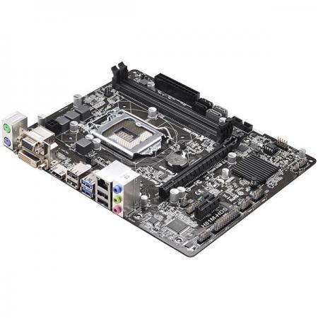 Дънна платка ASROCK Main Board Desktop iH81 (S1150, DDR3, USB3.0, SATA III, LAN, 5.1ch, DVI, USB3.0, SATA II) mATX Retailна ниска цена с бърза доставка - BestPC.BG