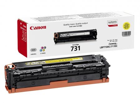 Тонер за лазерен принтер Canon CRG-731Yна ниска цена с бърза доставка