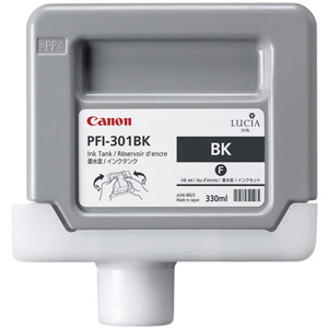 Касета с мастило Canon Pigment Ink Tank PFI-301 Photo Black for iPF8000 and iPF9000на ниска цена с бърза доставка