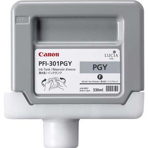 Касета с мастило Canon Pigment Ink Tank PFI-301 Photo Grey for iPF8000 and iPF9000на ниска цена с бърза доставка