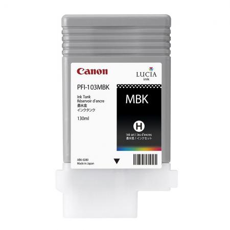 Касета с мастило Canon Pigment Ink Tank PFI-103 Matte Black for iPF6100на ниска цена с бърза доставка