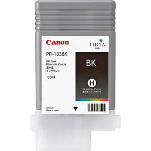 Касета с мастило Canon Pigment Ink Tank PFI-103 Photo Black for iPF6100на ниска цена с бърза доставка