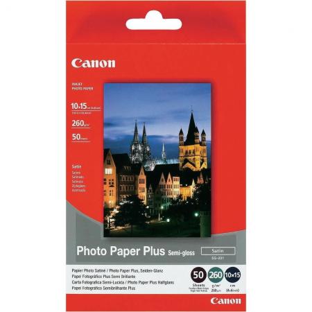 Хартия за принтер Canon SG-201 10x15cmна ниска цена с бърза доставка