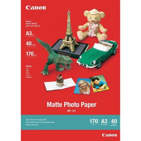 Хартия за принтер Canon MP-101 A3, 40 sheetsна ниска цена с бърза доставка