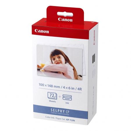 Хартия за принтер Canon KP-72IN Colour ink cassette-Paper setна ниска цена с бърза доставка