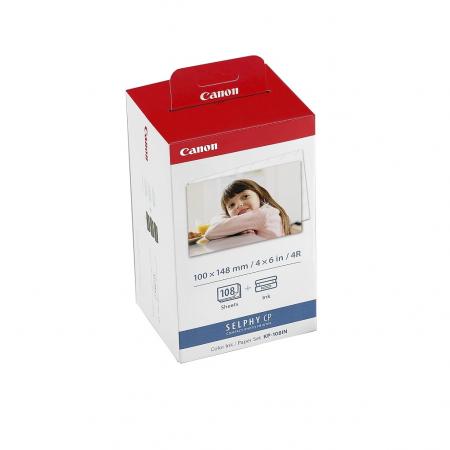 Хартия за принтер Canon KP108IN Colour ink cassette - Paper setна ниска цена с бърза доставка