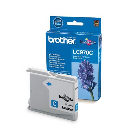 Касета с мастило Brother LC-970C Ink Cartridgeна ниска цена с бърза доставка