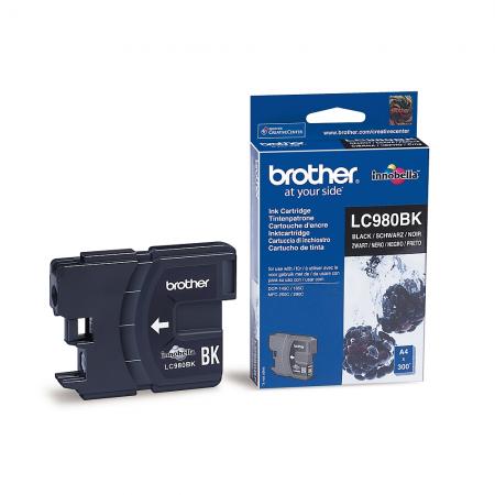 Касета с мастило Brother LC-980BK Ink Cartridgeна ниска цена с бърза доставка