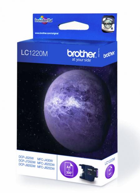Касета с мастило Brother LC-1220M Ink Cartridge for DCP-J525W-DCP-J725DW-DCP-J925DW-MFC-J430Wна ниска цена с бърза доставка - BestPC.BG