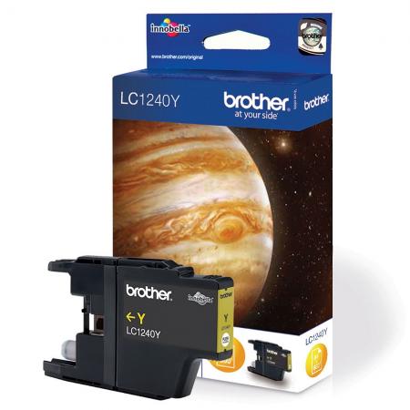 Касета с мастило Brother LC-1240 Yellow Ink Cartridge for MFC-J6510-J6910на ниска цена с бърза доставка - BestPC.BG