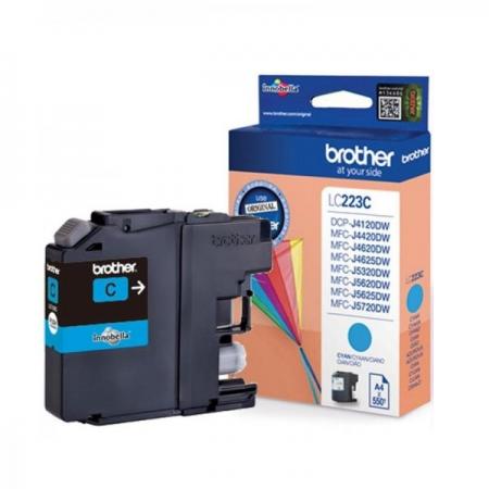 Касета с мастило Brother LC-223 Cyan Ink Cartridgeна ниска цена с бърза доставка - BestPC.BG