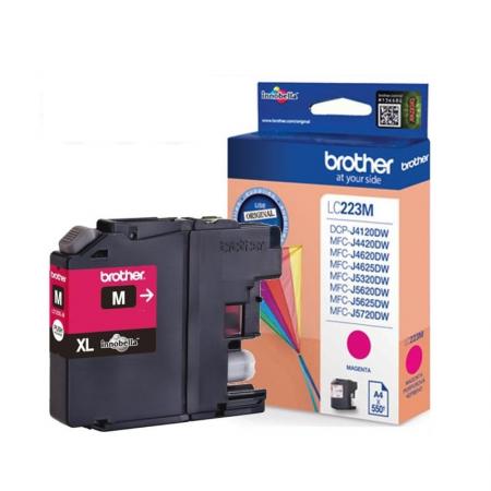 Касета с мастило Brother LC-223 Magenta Ink Cartridgeна ниска цена с бърза доставка - BestPC.BG