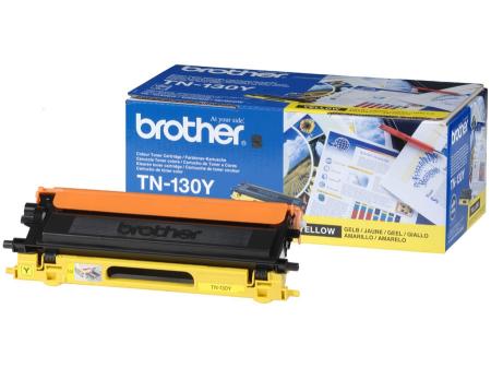 Тонер за лазерен принтер Brother TN-130Y Toner Cartridge Standardна ниска цена с бърза доставка