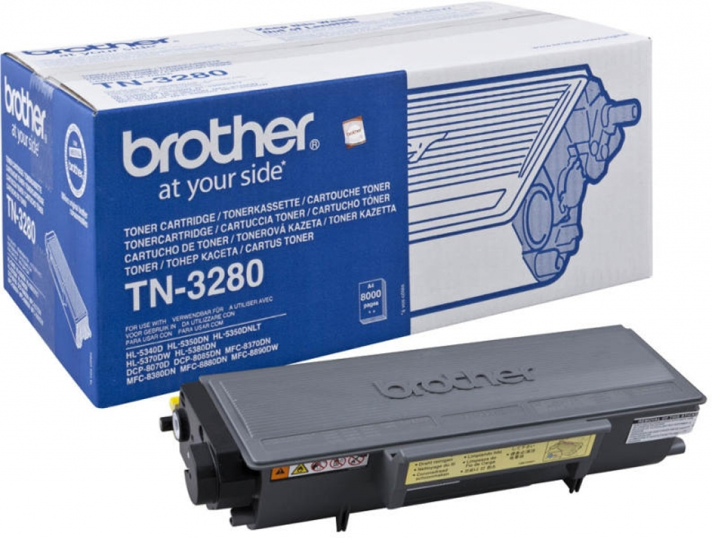 Тонер за лазерен принтер Brother TN-3280 Toner Cartridge High Yieldна ниска цена с бърза доставка
