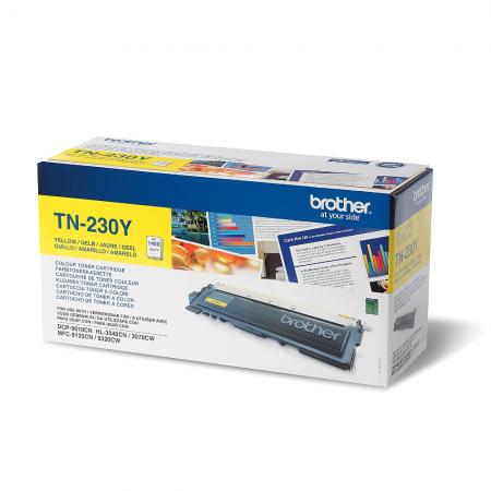 Тонер за лазерен принтер Brother TN-230Y Toner Cartridgeна ниска цена с бърза доставка