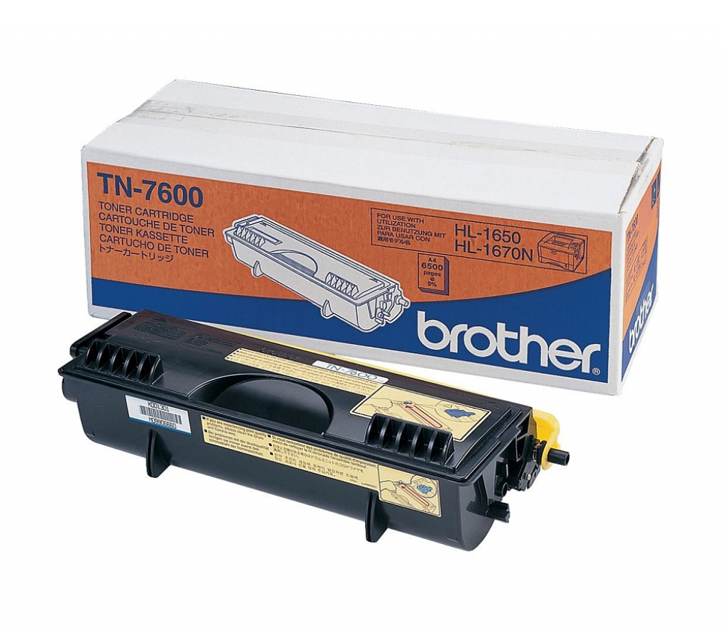 Тонер за лазерен принтер Brother TN-7600 Toner Cartridgeна ниска цена с бърза доставка