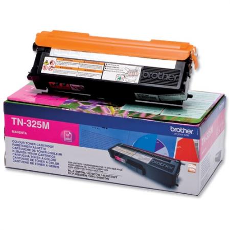 Тонер за лазерен принтер Brother TN-325M Toner Cartridge High Yieldна ниска цена с бърза доставка