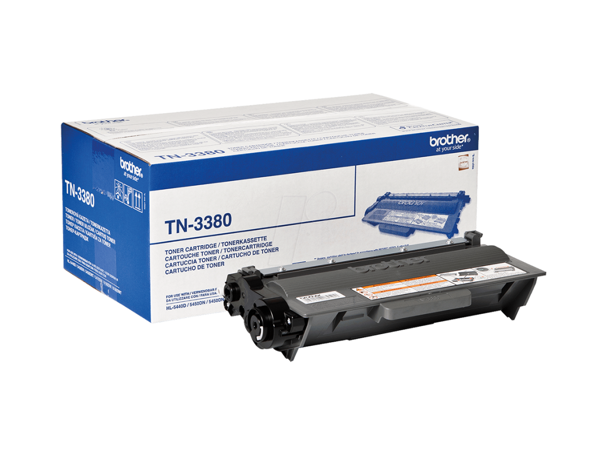 Тонер за лазерен принтер Brother TN-3380 Toner Cartridge High Yieldна ниска цена с бърза доставка
