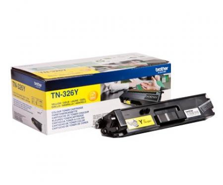 Тонер за лазерен принтер Brother TN-326Y Toner Cartridge High Yieldна ниска цена с бърза доставка